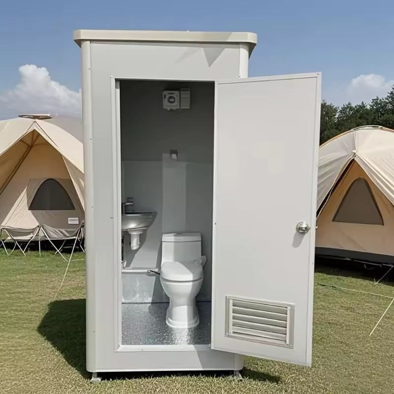 Portable restroom cabin 4